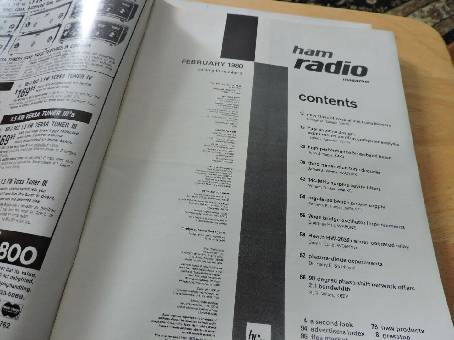 HAM RADIO MAGAZINE FEBRUARY 1980
