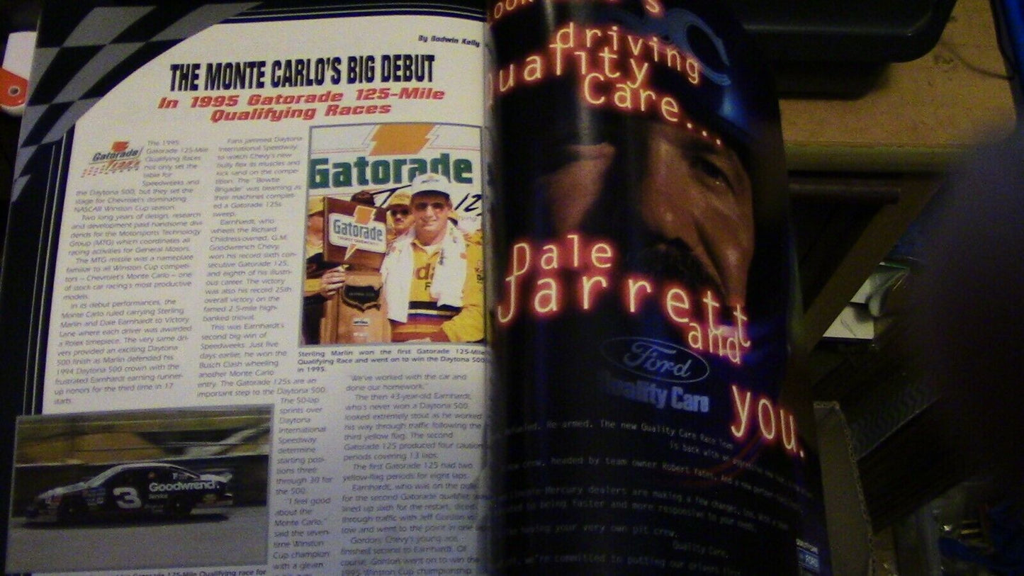 38th Daytona 500 1996 Program and Collectable Patch