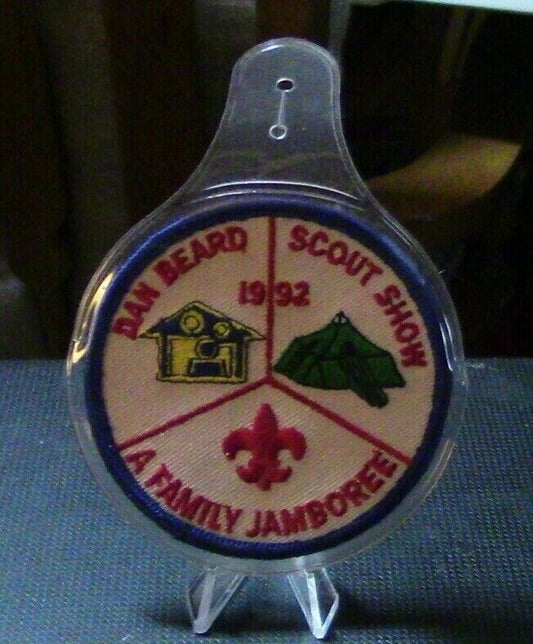 BSA: Dan Beard Scout Show 1992 A Family Jamboree Patch