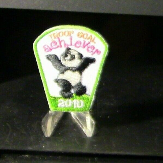 Official Girl Scouts: Troop Goal Achiever 2010 Patch
