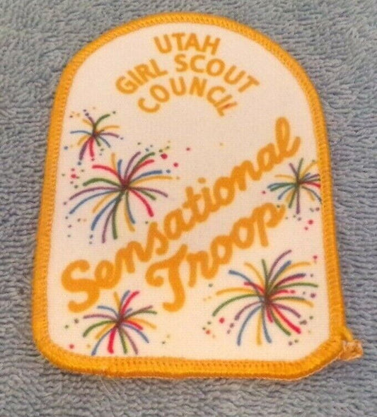 Utah Girl Scout Council Sensational Troop Patch