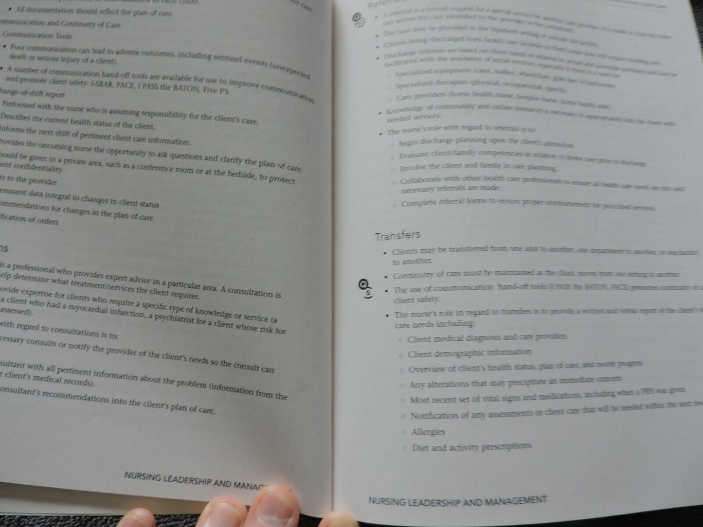 NURSING LEADERSHIP AND MANAGEMENT CONTENT MASTERY SERIES  EDITION 6.0