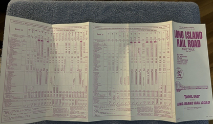 LONG ISLAND RAIL ROAD TIME TABLES  SEPTEMBER 12, 1966