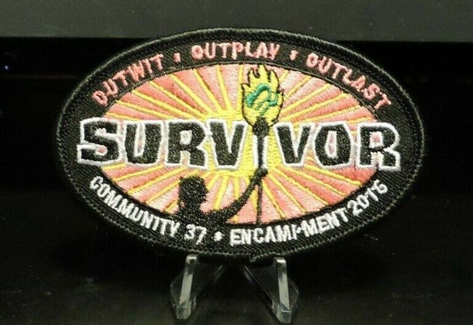 Girl Scout Survivor Patch (Outwit-Outpaly-Outlast)
