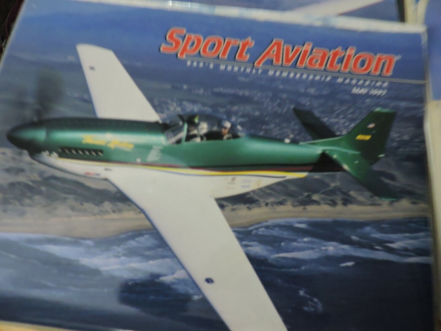 SPORT AVIATION EAA'S MONTHLY MAGAZINE, APRIL-DECEMBER 1997  (9)