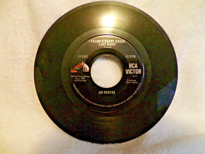 Jim Reeves: I Heard a Heart Break Last Night & Golden Memories and Silver Tears