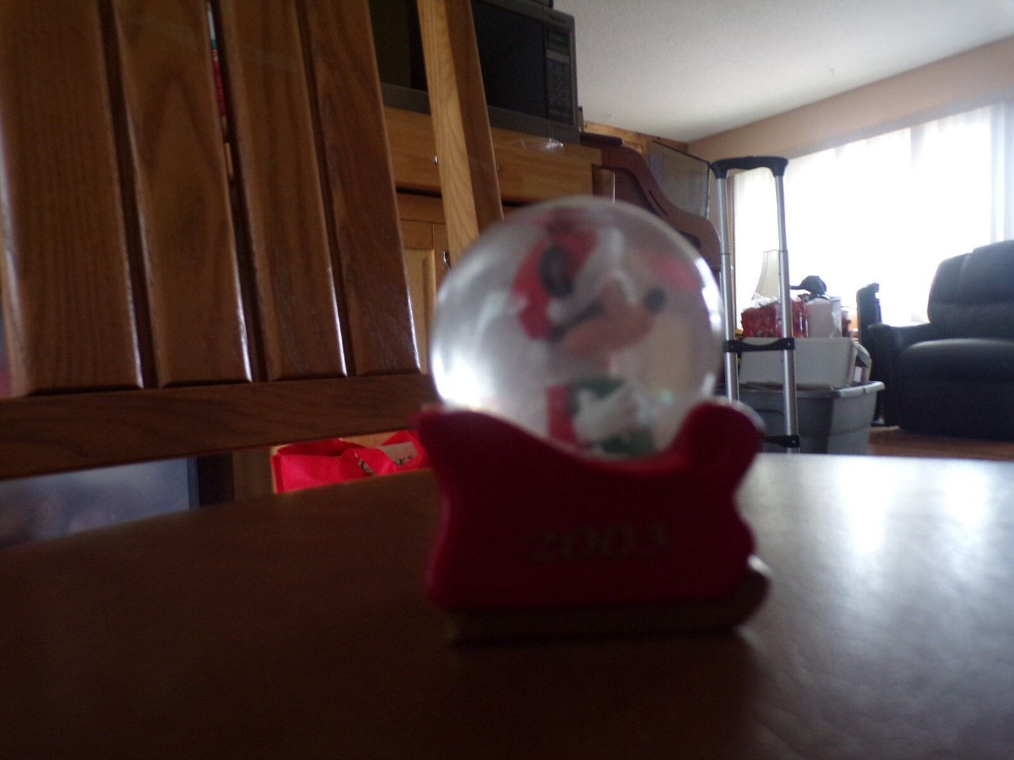 Vintage Mickey Mouse Mini-Snowglobe