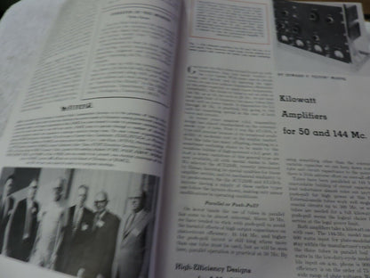 QST AMATEUR RADIO MAGAZINE FEBRUARY 1964  50TH ANNIVERSARY