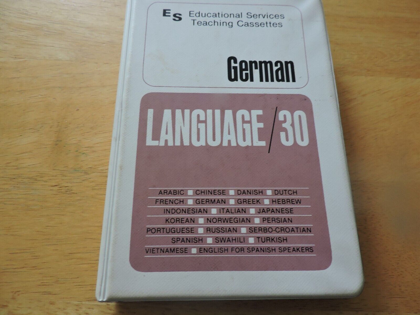 EDUCATIONAL SERVICES TEACHING CASSETTES: GERMAN 1974