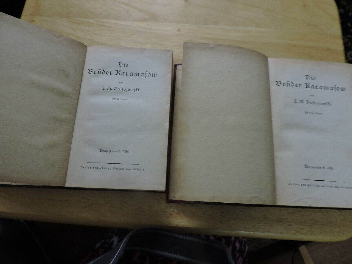 DIE BRUDER KARAMAFOW VOLUME 1 & 2 BY F. M. DOLTOJEWLFI