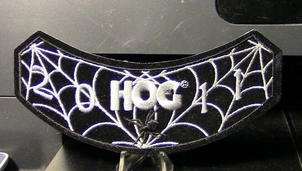 HOG 2011 Patch: Harley Davidson Owners Group Vest Patch (6" Long)