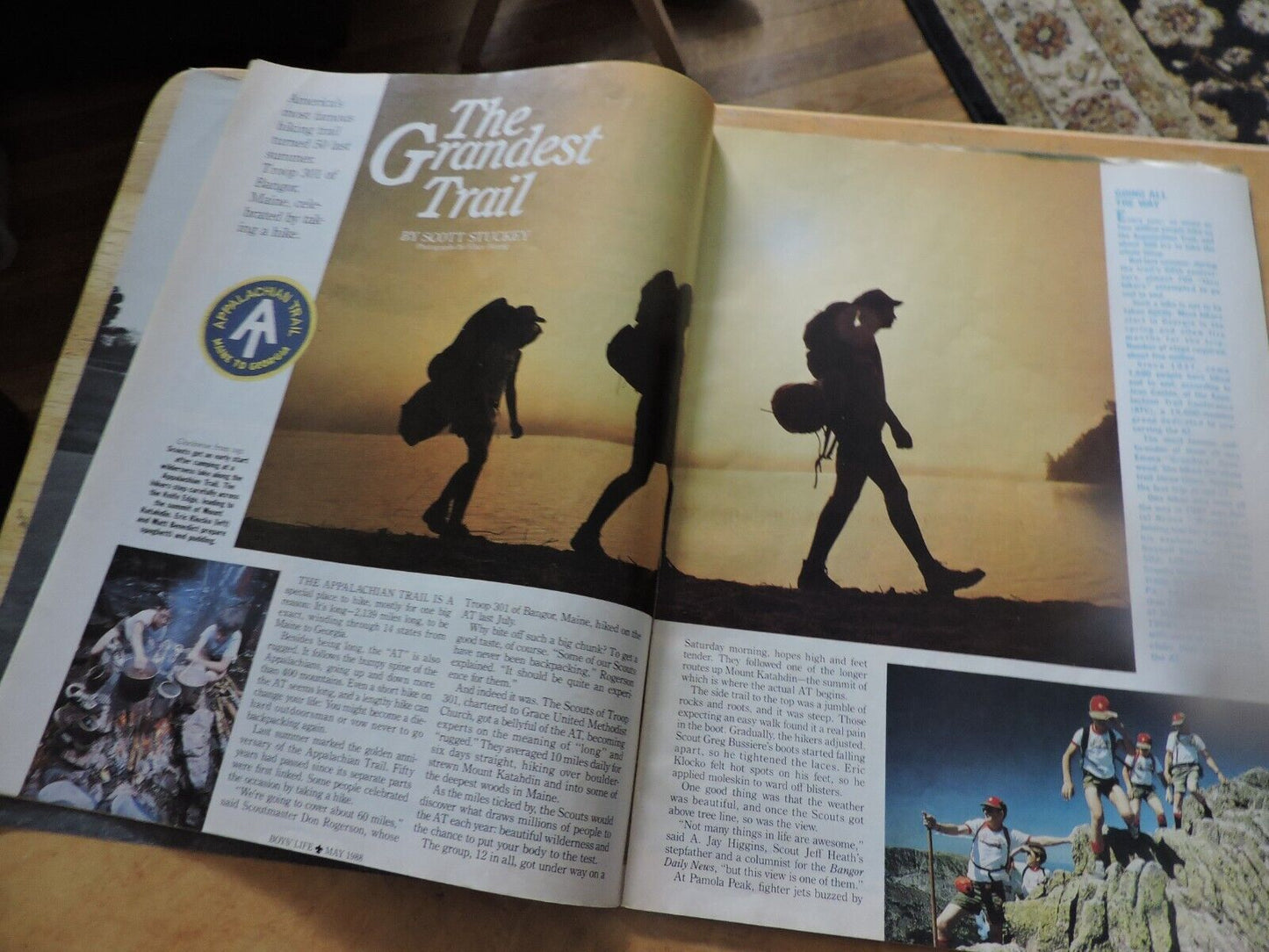 BOYS' LIFE MAGAZINE-MAY 1988--SPECIAL OUTDOOR ISSUE