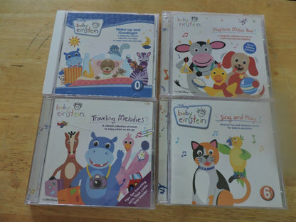 baby einstein MUSIC CDs LOT OF 4