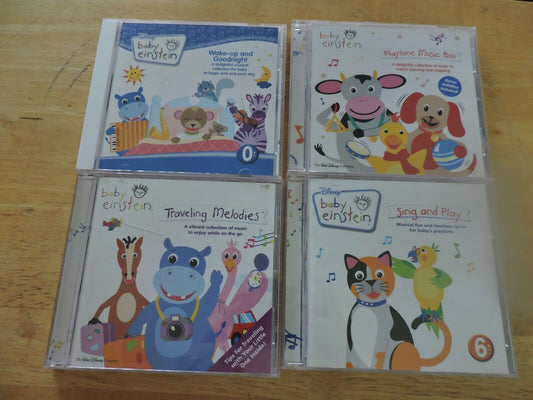 baby einstein MUSIC CDs LOT OF 4