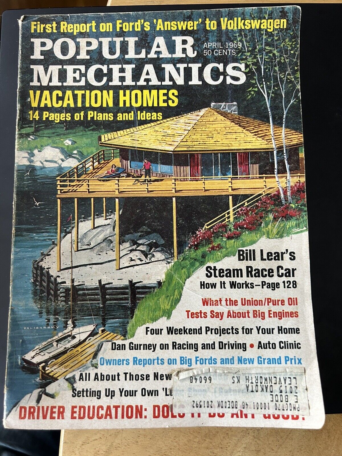 POPULAR MECHANICS Magazine April 1969 VACATION HOMES Maverick Blazer Grand Prix