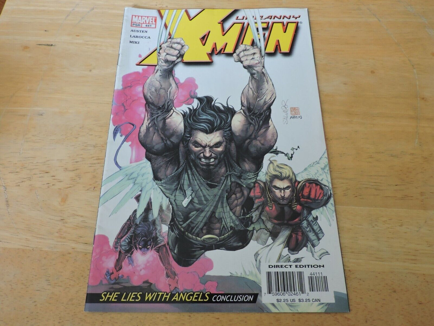 The Uncanny X-Men Issue 441  SHE LIES WITH ANGELS CONCLUSION