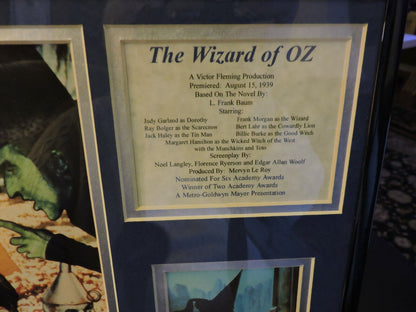 WIZARD OF OZ PICTURE COLLAGE 14X11 INCHES