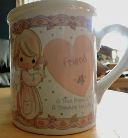 PRECIOUS MOMENTS MUG COLLECTION:  "WHAT'S IN A NAME"  NIB