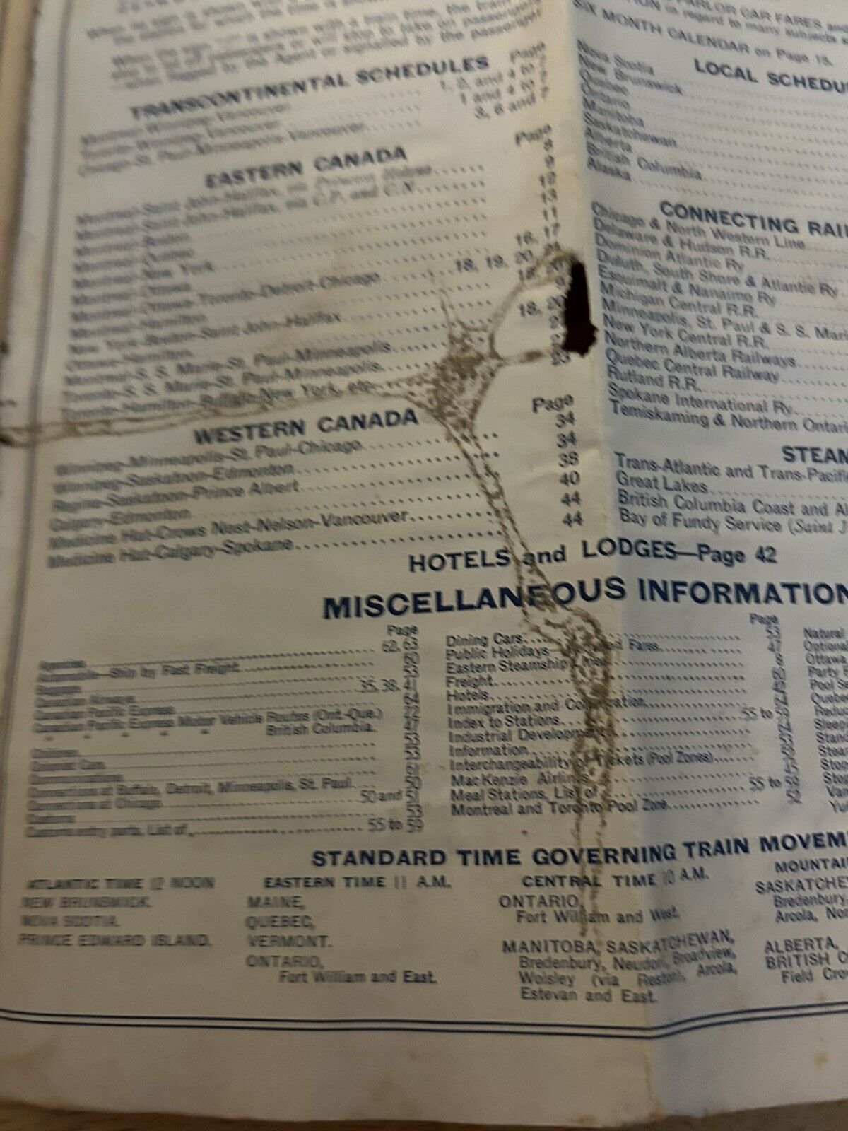 CANADIAN PACIFIC RAILWAY LINES  JUNE 29 . 1941