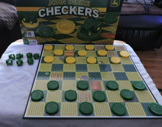 JOHN DEERE CHECKERS GAME