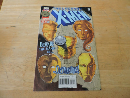 The Uncanny X-Men Issue 332 BEWARE THE HAND OF ,,,OZYMANDIAS