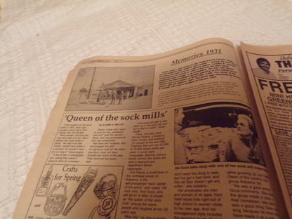 Vintage Copy of: Grit Family Magazine March 5-11, 1989 Edition