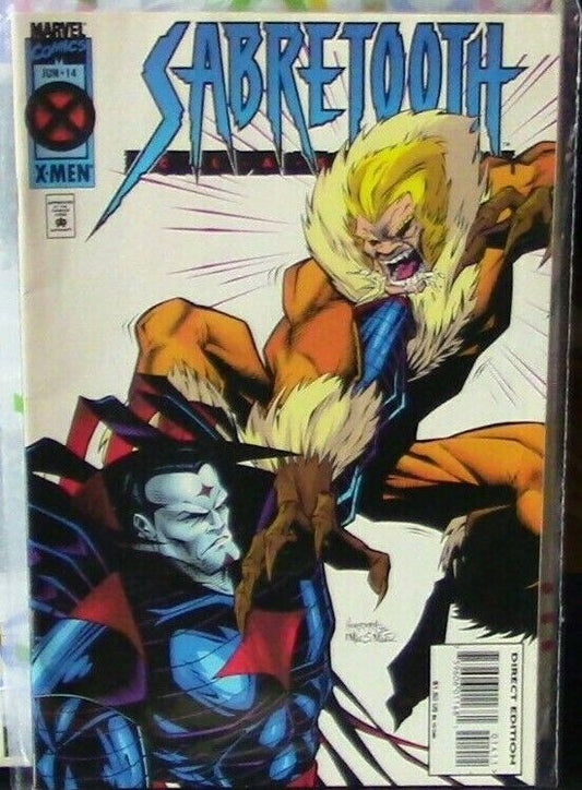 Marvel Comics Presents:XMen, Sabertooth (Direct Edition)