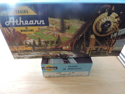 ATHEARN TRAINS IN MINIATURE SANTE FE 50 FT OUTSIDE BRACED REFEER (NIB)