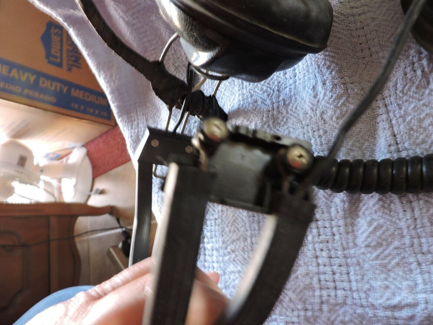 MIDLAND AVIATION HEAD SET--SELLING FOR PARTS