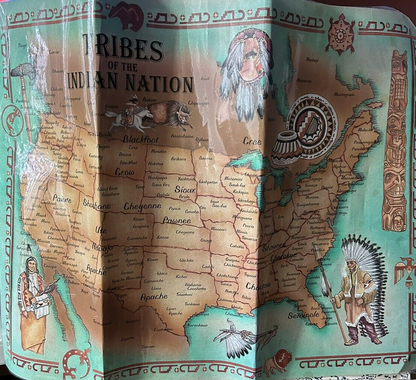 Tribes of the Indian Nation Poster