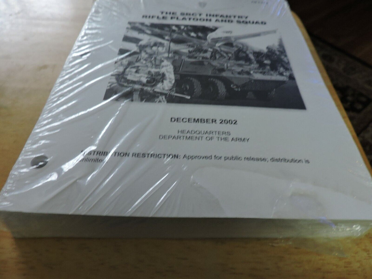 THE SBCT INFANTRY RIFLE PLATOON AND SQUAD DECEMBER 2002 DEPT. OF THE ARMY