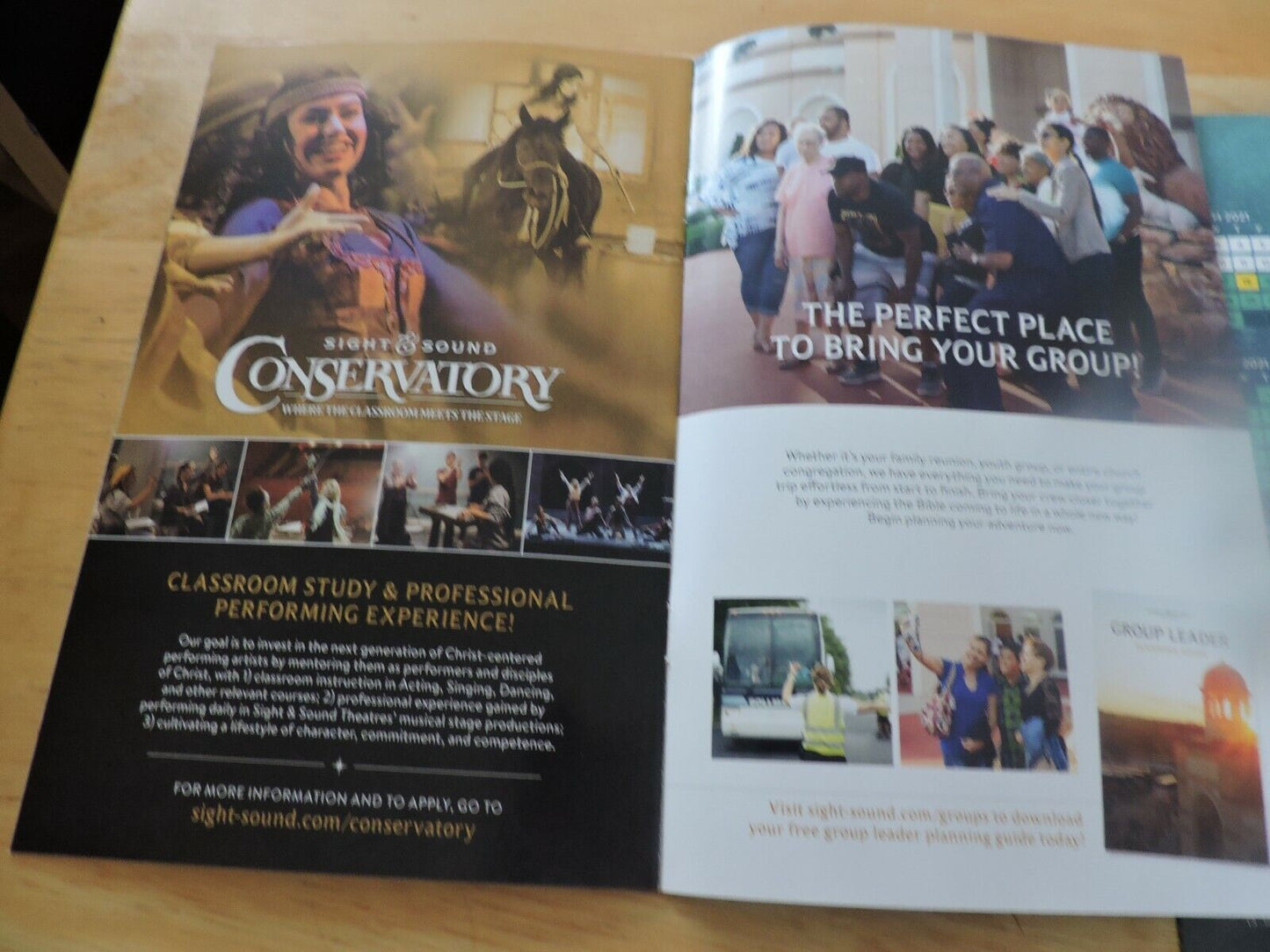 JESUS--LIVE ON STAGE, BRANSON, MO  PLAYBILL AND PAMPHLET