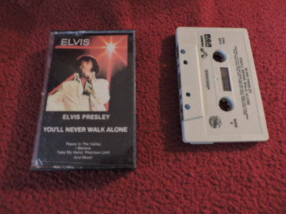 Vintage (1985) You'll Never Walk Alone by Elvis Presley (Music Cassette Tape)