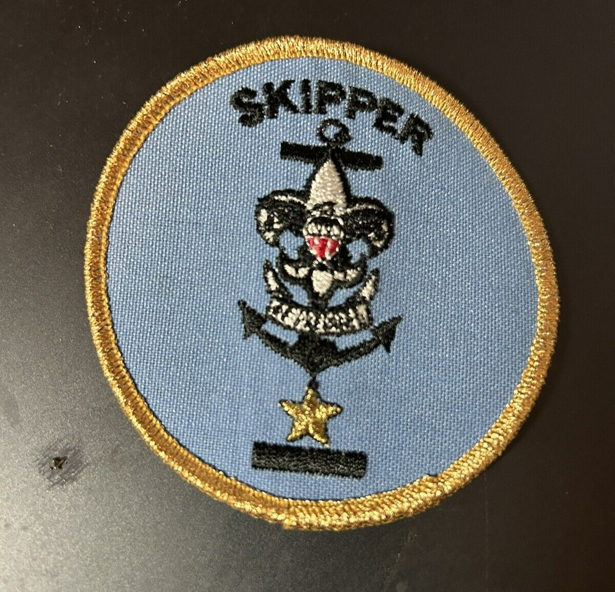 BSA: Sea Scout "Skipper with Honor" Position Patch (Brand New/Never issued)