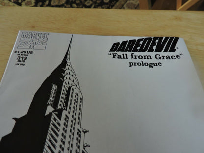 DAREDEVIL "FALL FROM GRACE PORLOGUE" #319 UNGRADED