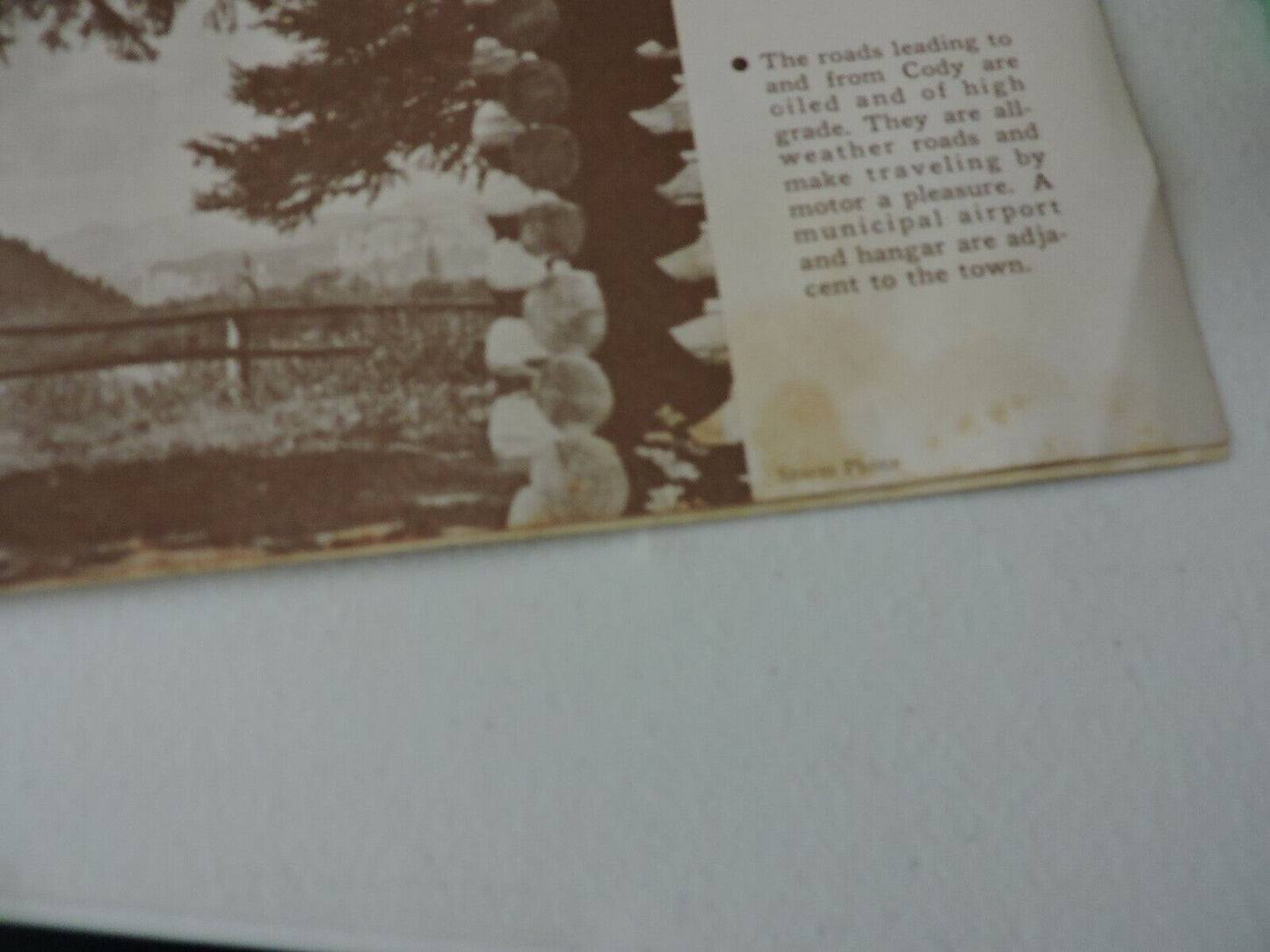 VINTAGE:  The Buffalo Bill Country Pamphlet