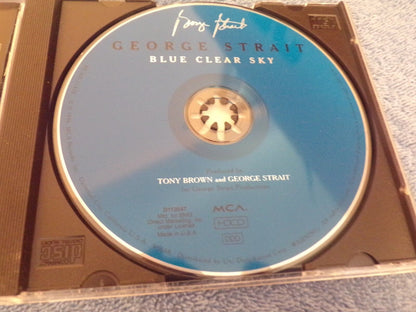 Blue Clear Sky by George Strait (CD, Apr-1996, MCA)