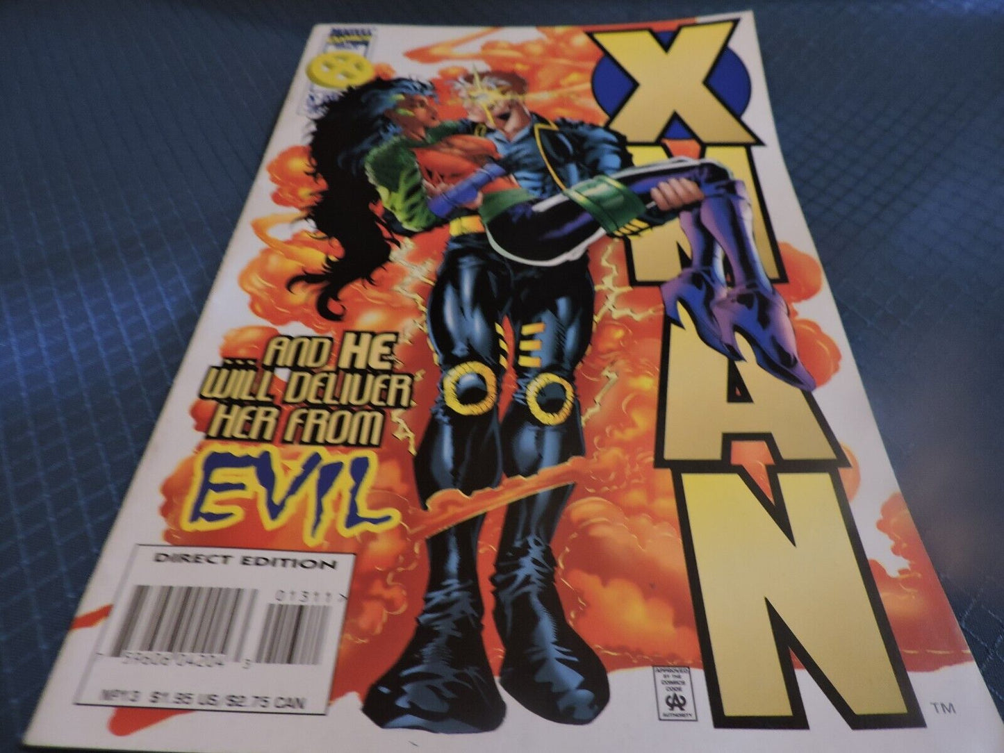 X-MAN:  AND HE WILL DELIVER HER FROM EVIL, NO. 13,  MARCH 1996