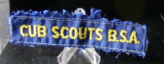 Official BSA (Cub Scouts):  Cub Scout BSA Uniform Strip Blue/Gold