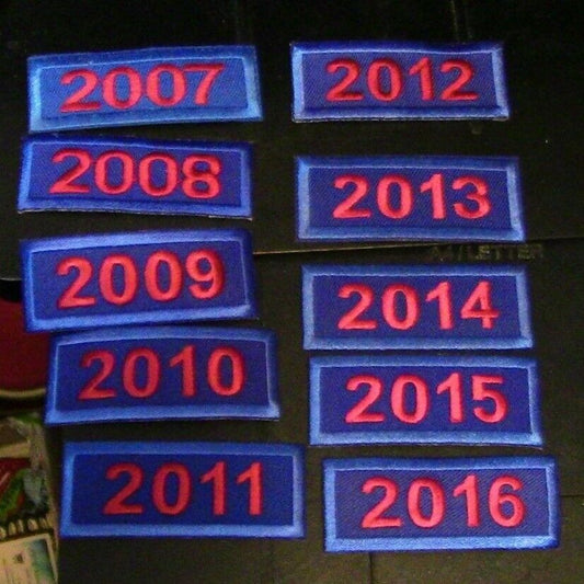 National Pistol Shooters Participant Segments (10 Patches) 2007-2017