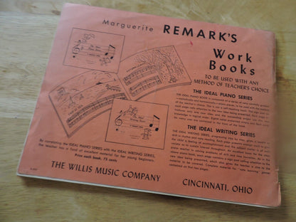 THE IDEAL WRITING SERIES BY MARGUERITE REMARK, 1953, USED