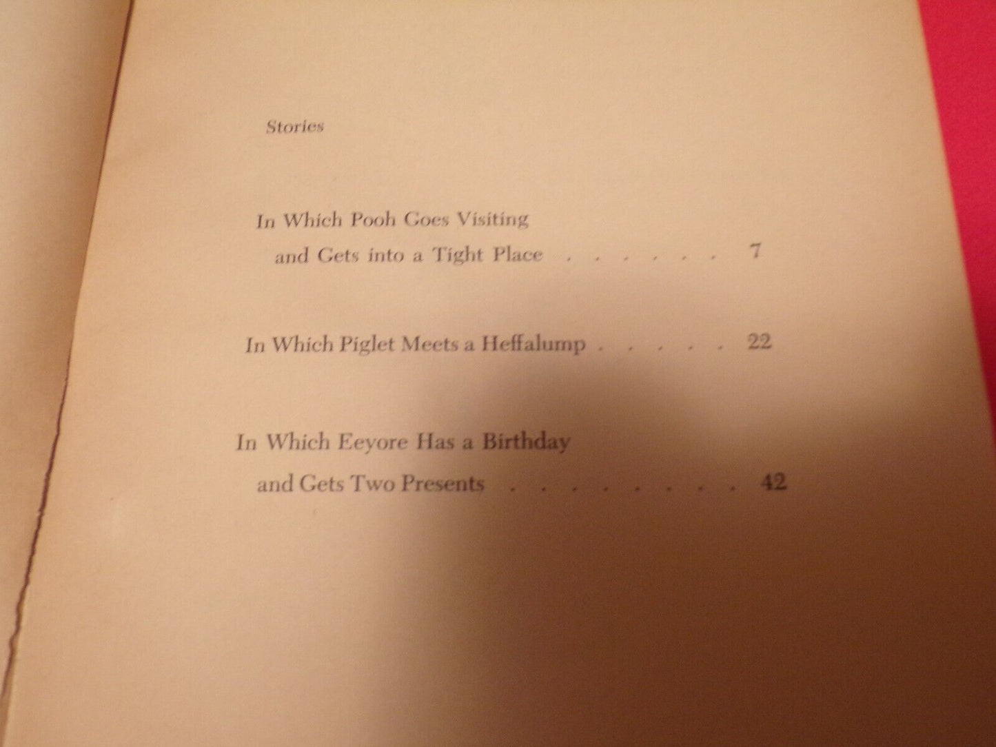 Three Stories from Winnie-the-Pooh