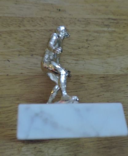 FOOTBALL TROPHY--4..75X3.75X2.75 INCHES