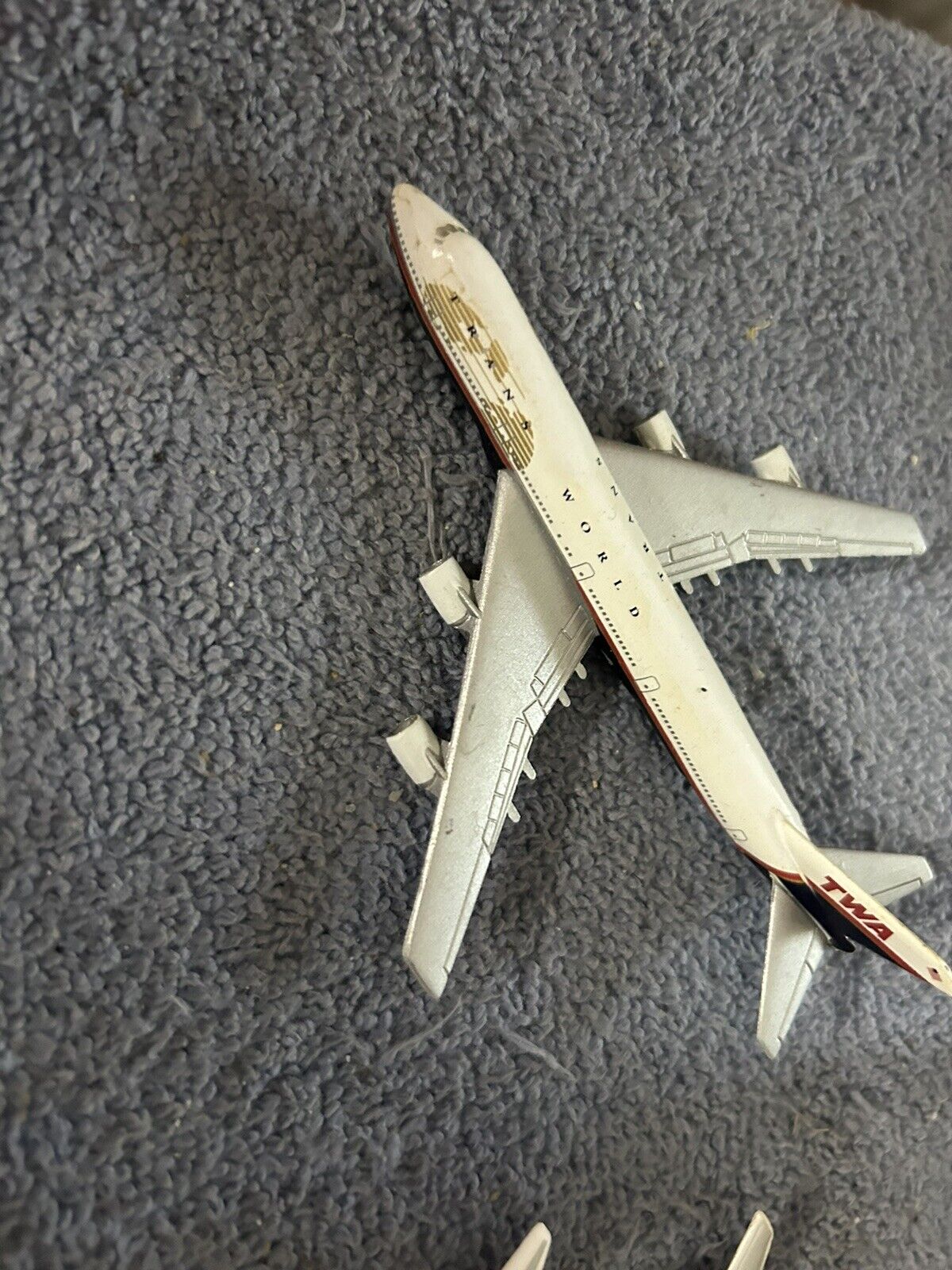COLLECTOR'S ITEM:  NIB TWA JETS 767-757-747  & MD-80 (1:600 SCALE MODELS)