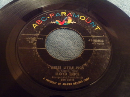 Record  "Three Little Pigs" / "I'm gonna get married" by Lloyd Price