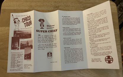 SANTA FE SUPERCHIEF JULY 1970  CHICAGO ILLINOIS