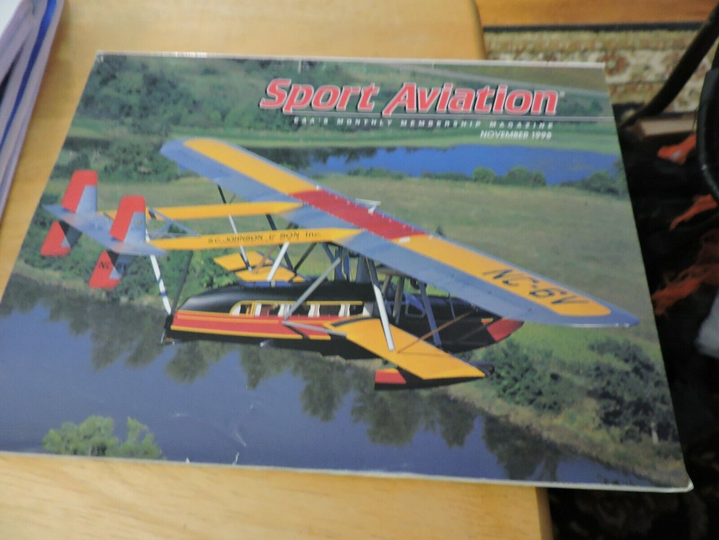 SPORT AVIATION EAA'S  MAGAZINE FEBRUARY, MARCH,JUNE, AUGUST-NOVEMBER  1998