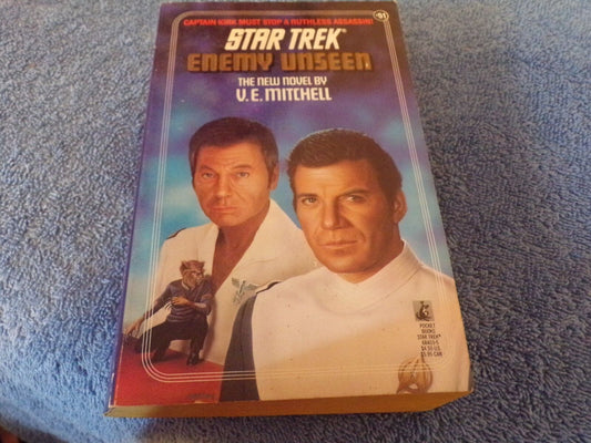 Star Trek: Enemy Unseen by V. E. Mitchell (1990, Paperback)
