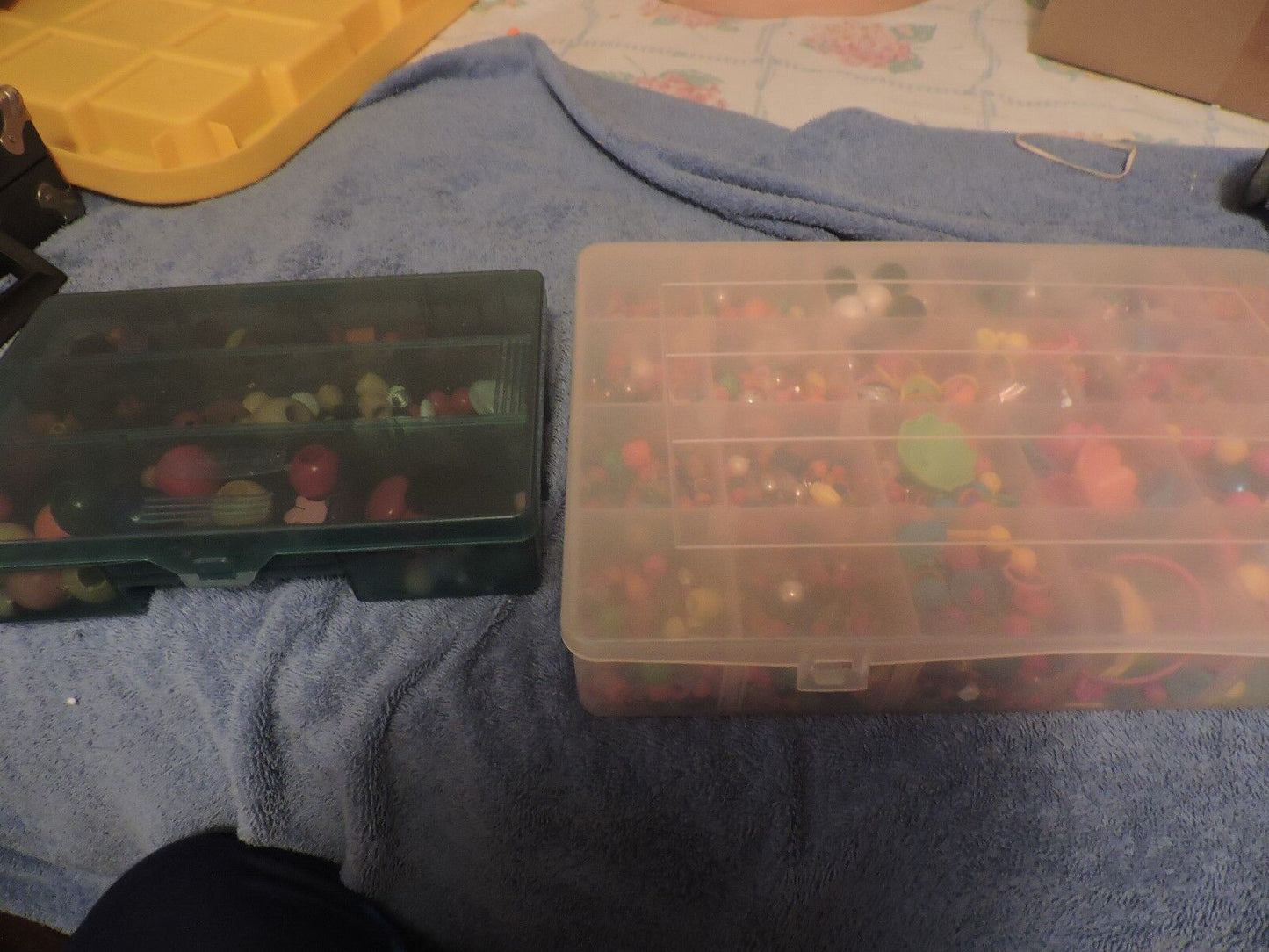 Set of Wooden and Plastic Beads