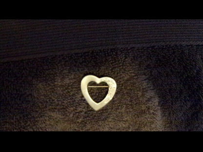 Gold Heart Lapel Pin